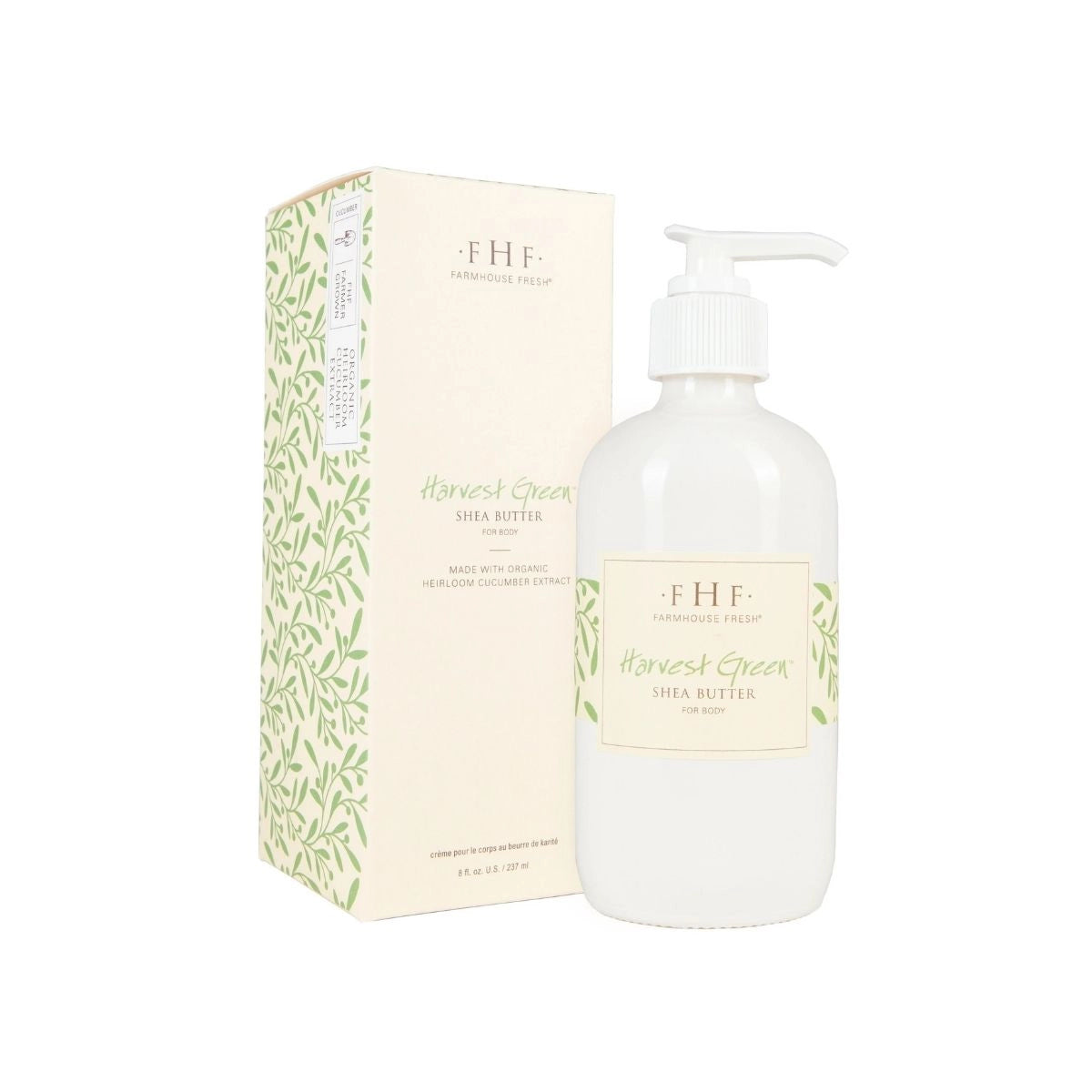 Harvest Green Shea Butter Cream - Pump