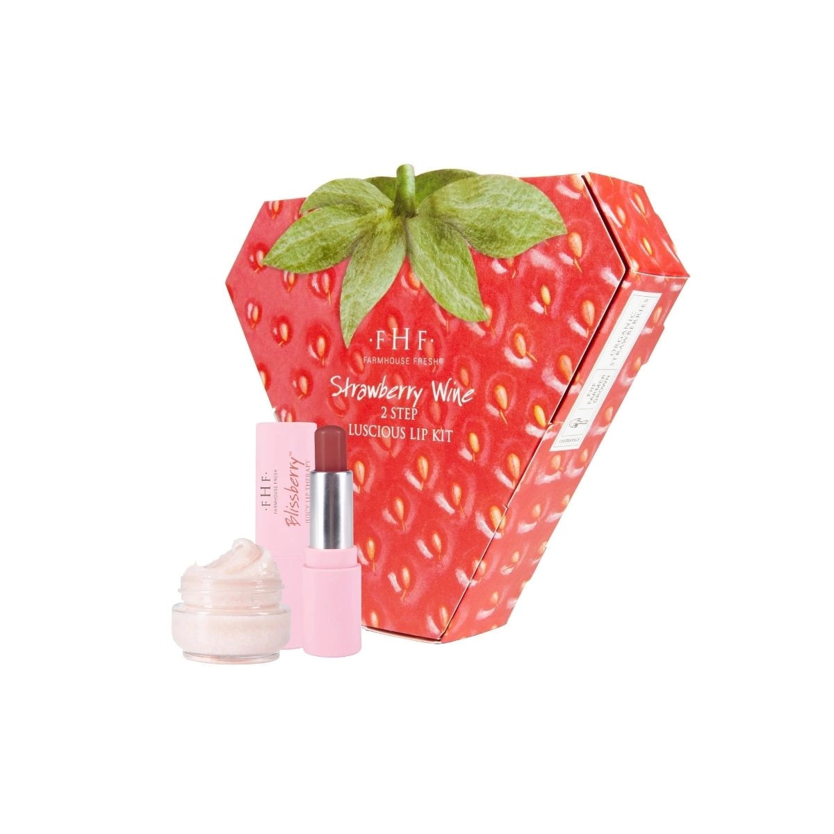 Strawberry Wine 2-Step Luscious Lip Kit