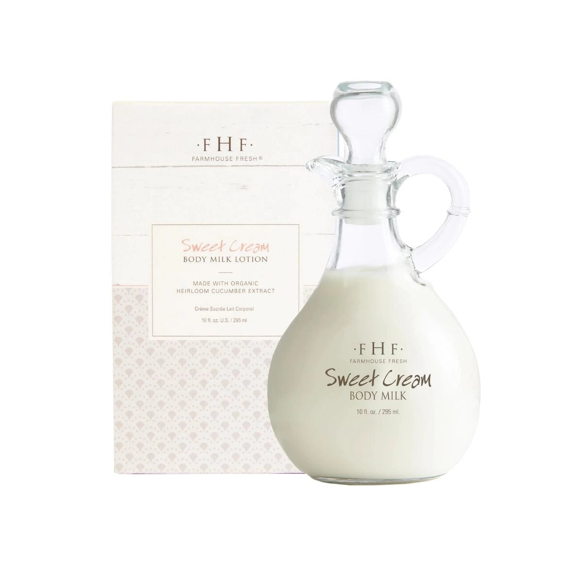 Sweet Cream Body Milk - Handled Cruet