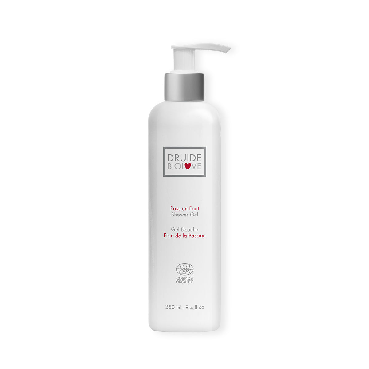 BioLove Shower Gel gently cleanses while soothing and moisturizing skin
